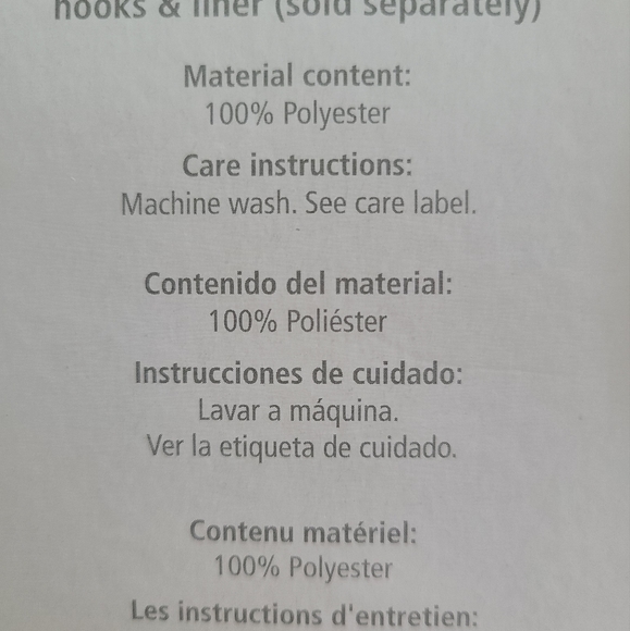 ALLURE Fabric Shower Curtain - Mermaid Under The Sea Theme - Picture 6 of 6